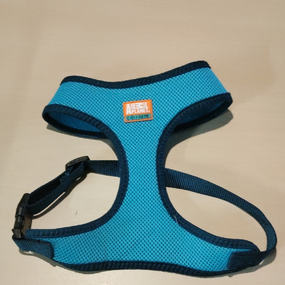 Animal Planet Teal w/Navy Trim Mesh Dog Pet Harness - Size L (26" as shown )